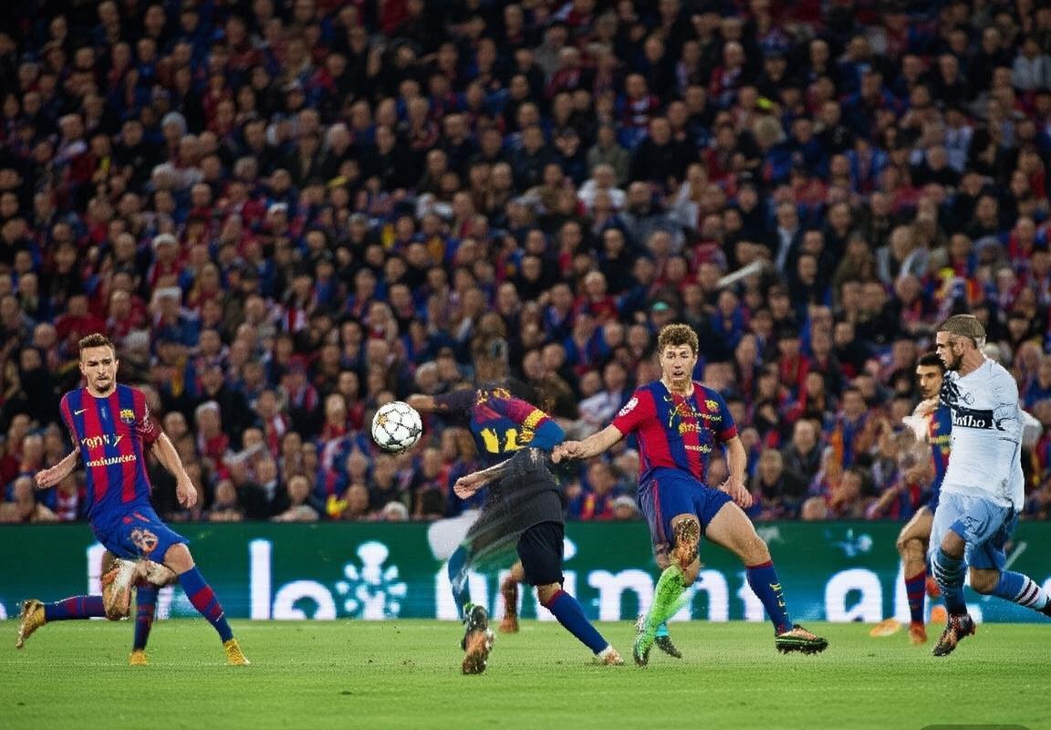 巴萨VS大巴黎欧冠巅峰对决：精彩瞬间回顾(图1)